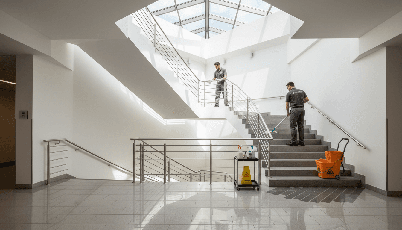 Professionelle Hausmeisterdienste und Treppenreinigung